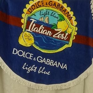 Dolce & Gabbana tablecloth/or beach towel
